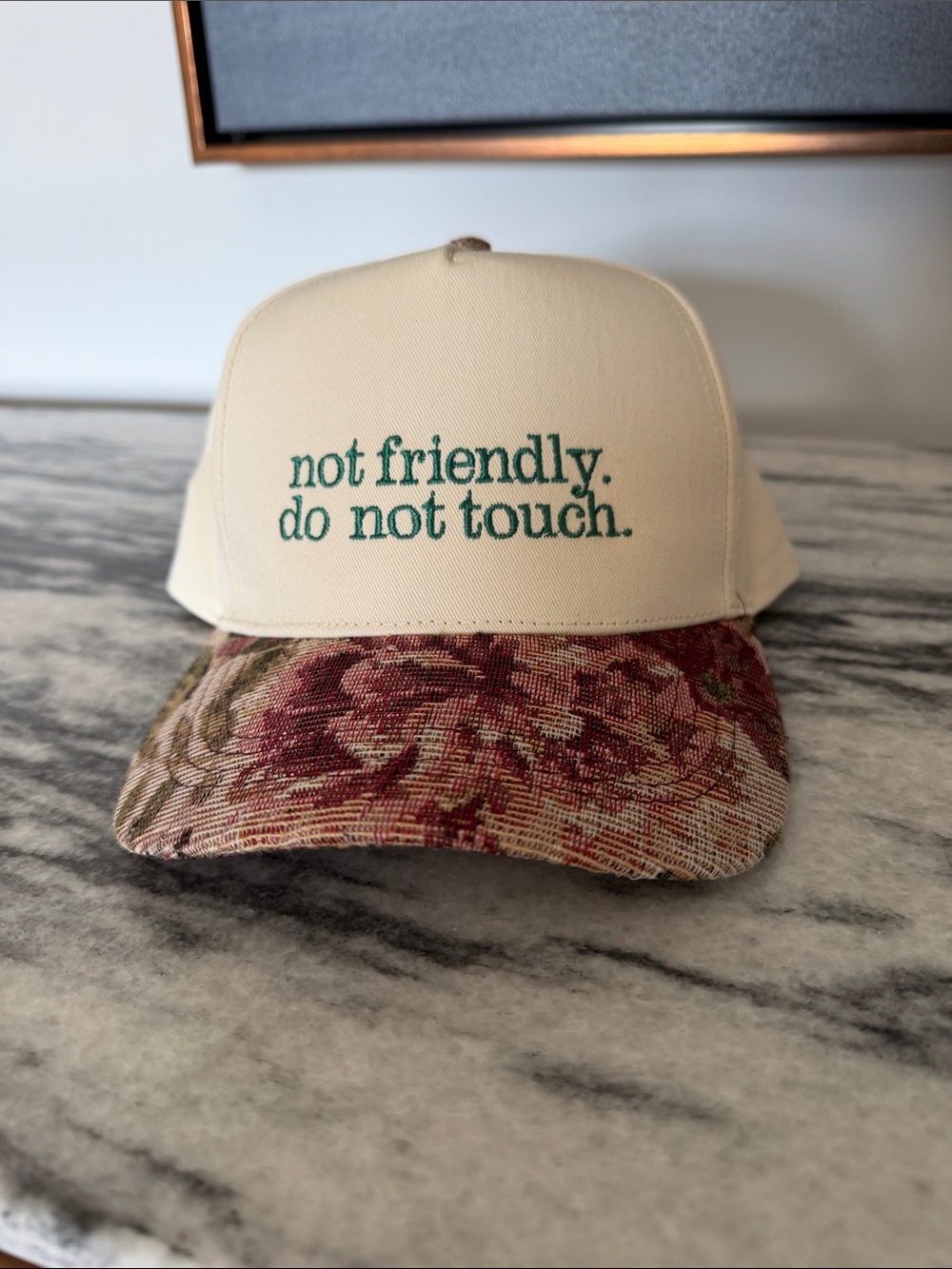 Embroidered Hat